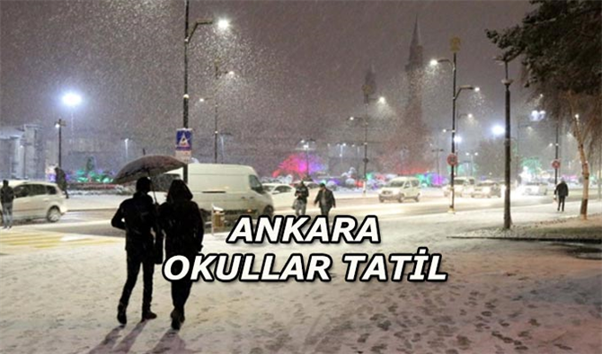 Ankara Da Yarin Okullar Tatil Mi 26 Aralik Ankara Valiligi Meb Resmi Kar Tatili Oldu Mu